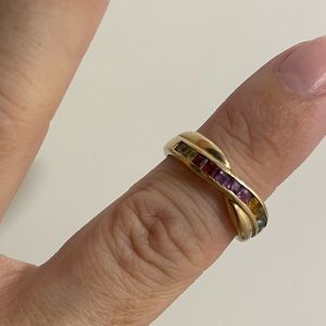 *FLASH SALE* Vintage Multi Gemstone Ring